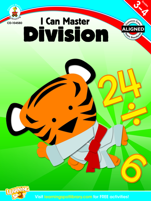 Title details for I Can Master Division, Grades 3 - 4 by Carson Dellosa Education - Available